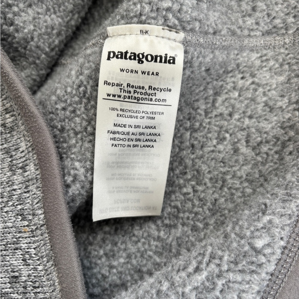 Patagonia Women's Better Sweater® 1/4-Zip Fleece Size Small - Picture 6 of 9